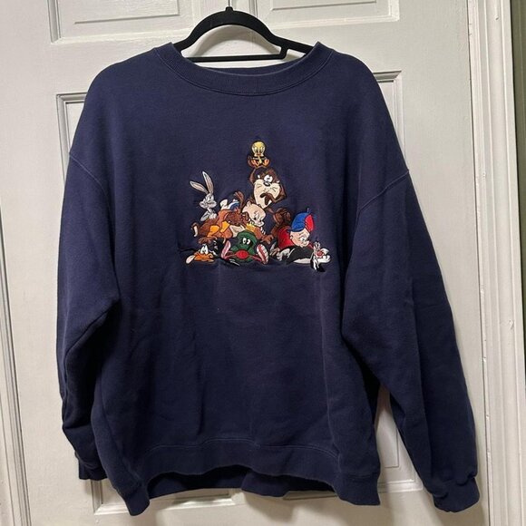Warner Bros. Women's Blue Jumper - Picture 1 of 4